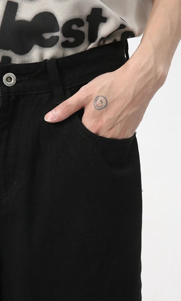3-6-5.shop Clean Cut Denim Shorts