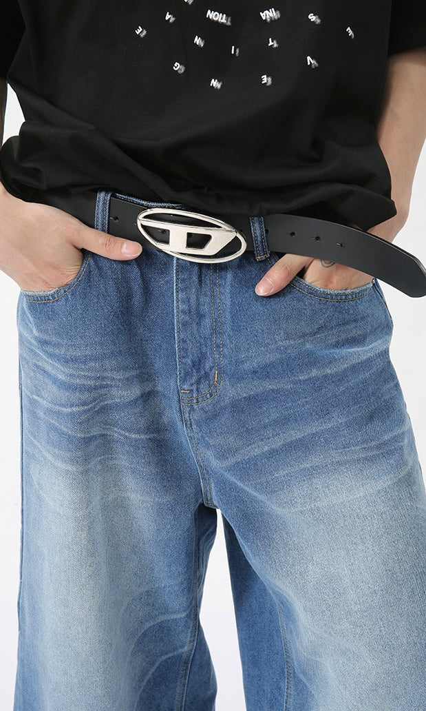 3-6-5.shop Clean Cut Denim Shorts