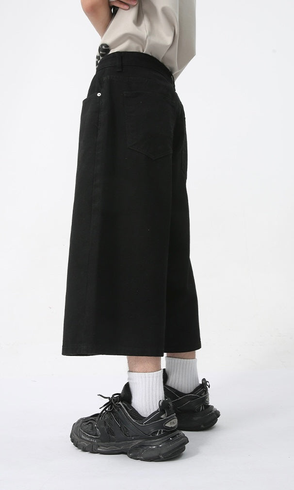 3-6-5.shop Clean Cut Denim Shorts