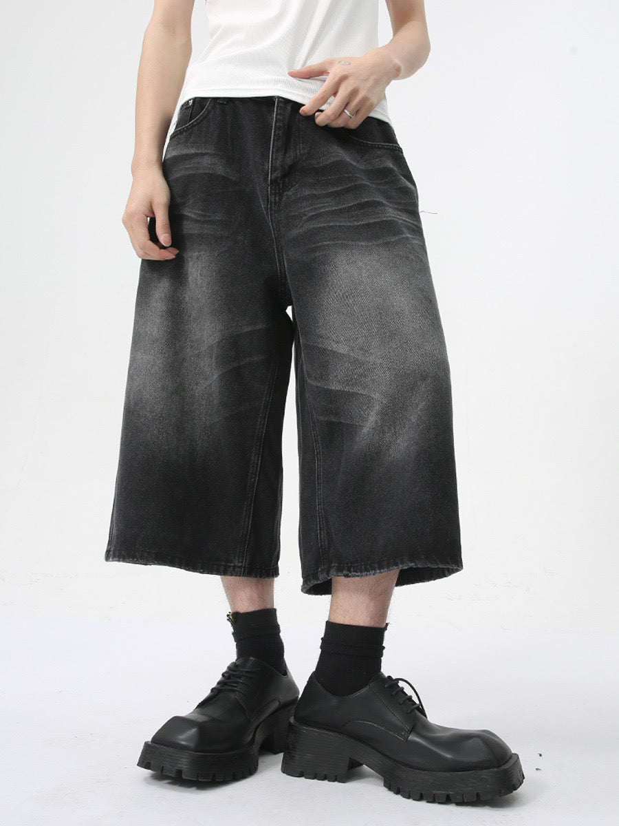 3-6-5.shop Clean Cut Denim Shorts