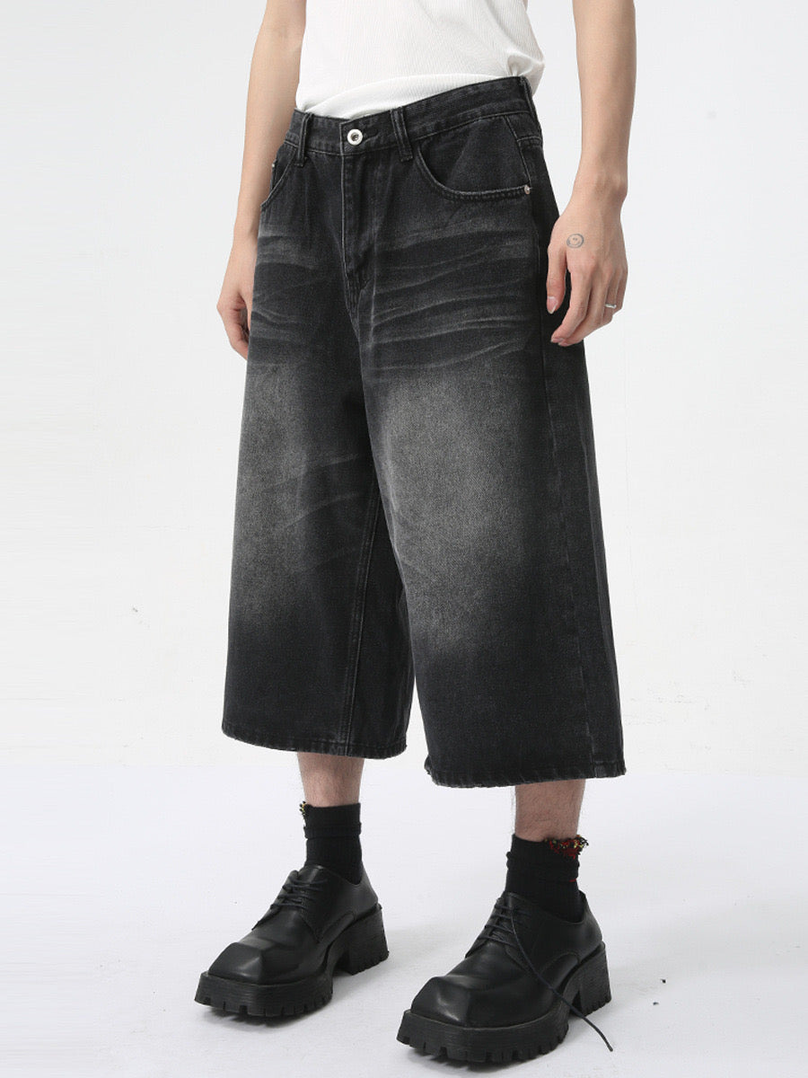 3-6-5.shop Clean Cut Denim Shorts