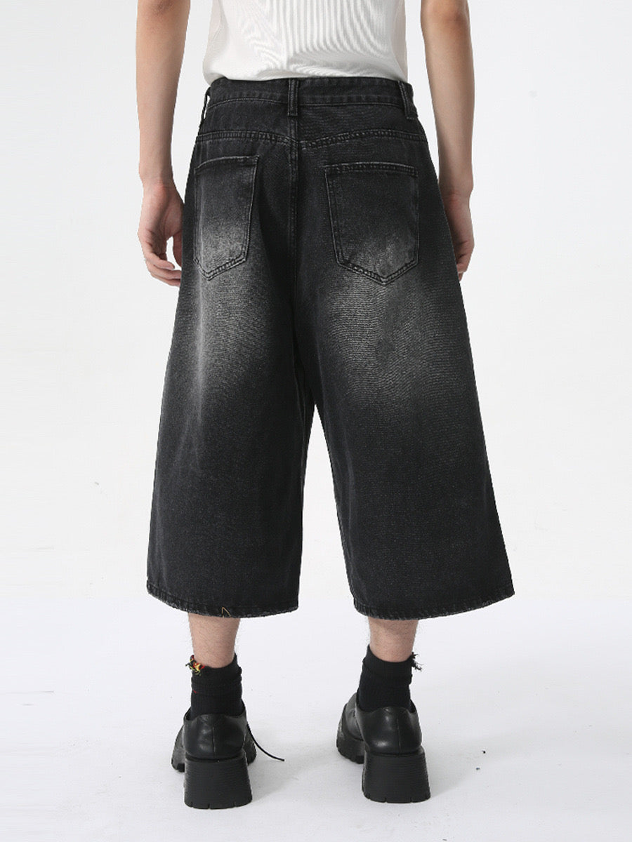 3-6-5.shop Clean Cut Denim Shorts