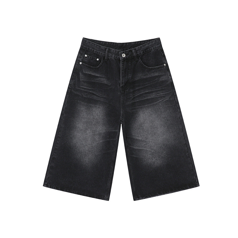 3-6-5.shop Clean Cut Denim Shorts