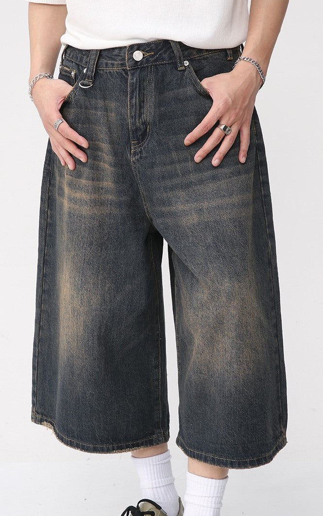 3-6-5.shop Clean Cut Denim Shorts