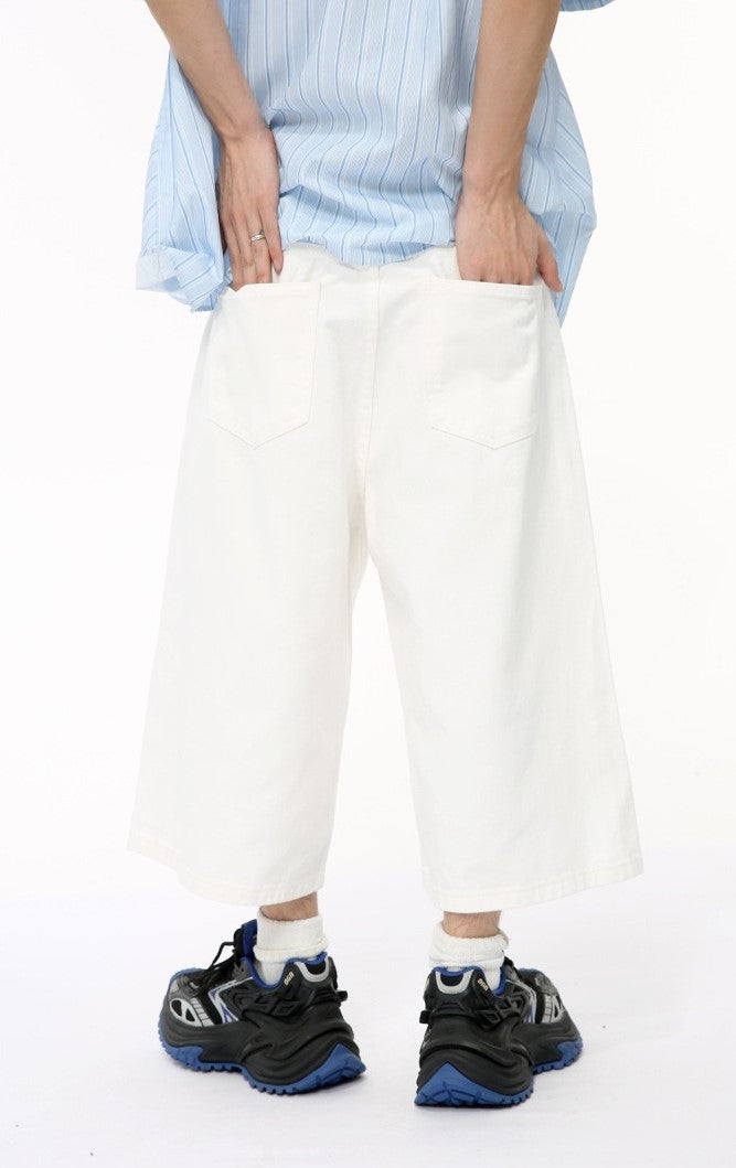 3-6-5.shop Clean Cut Denim Shorts