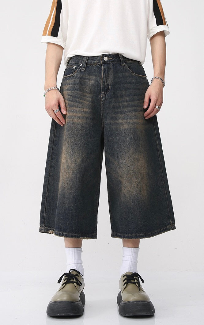 3-6-5.shop Clean Cut Denim Shorts