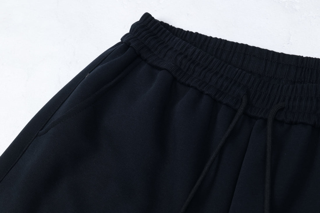 3-6-5.shop Curved Stripe Wide-Leg Track Pants