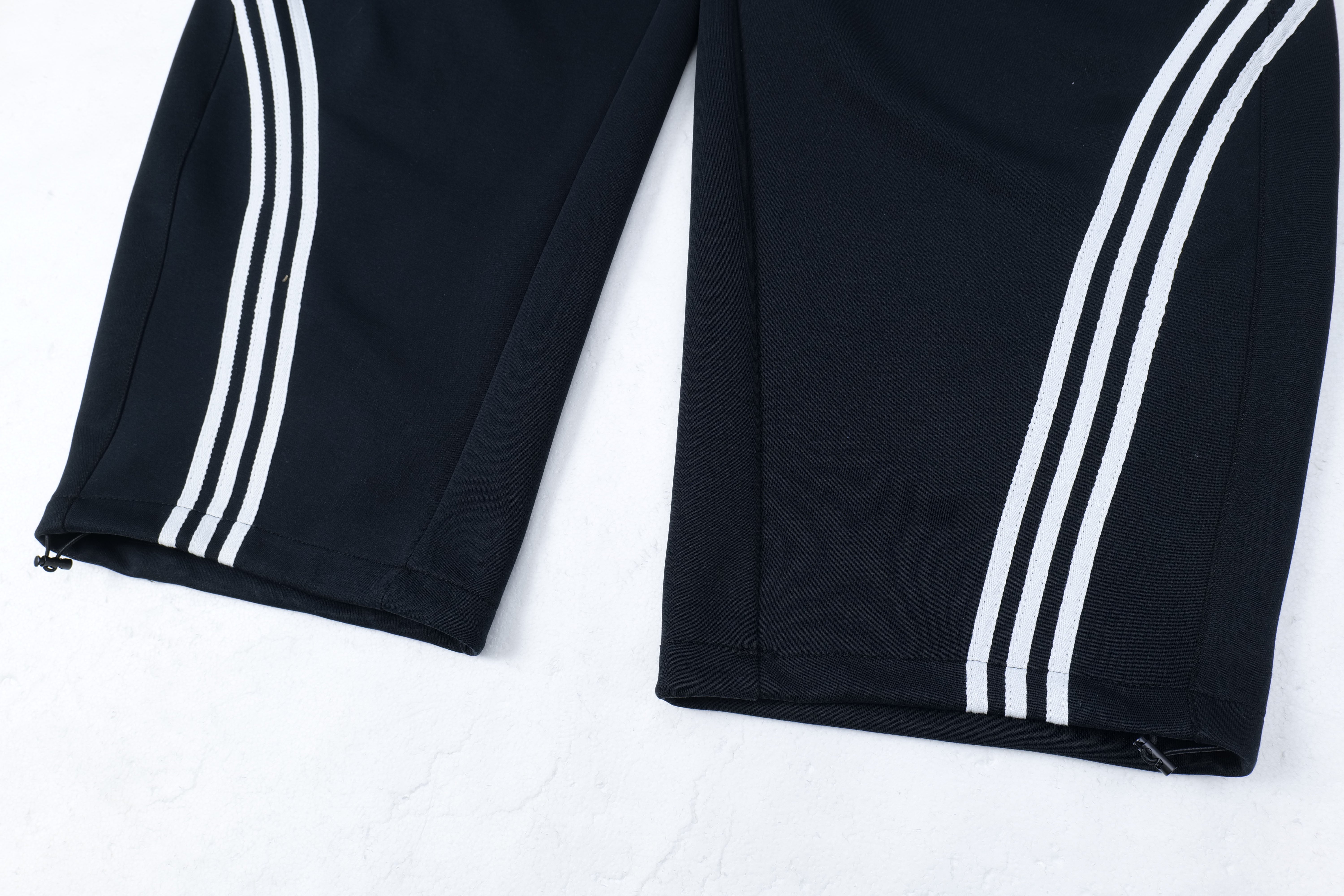 3-6-5.shop Curved Stripe Wide-Leg Track Pants