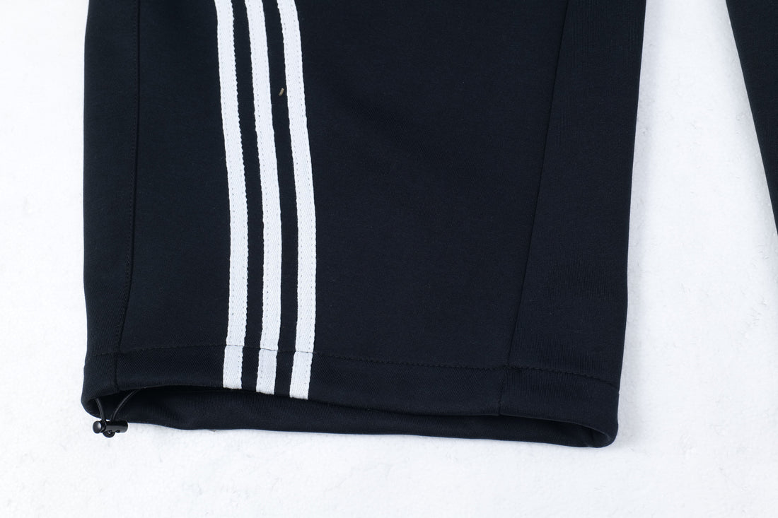 3-6-5.shop Curved Stripe Wide-Leg Track Pants