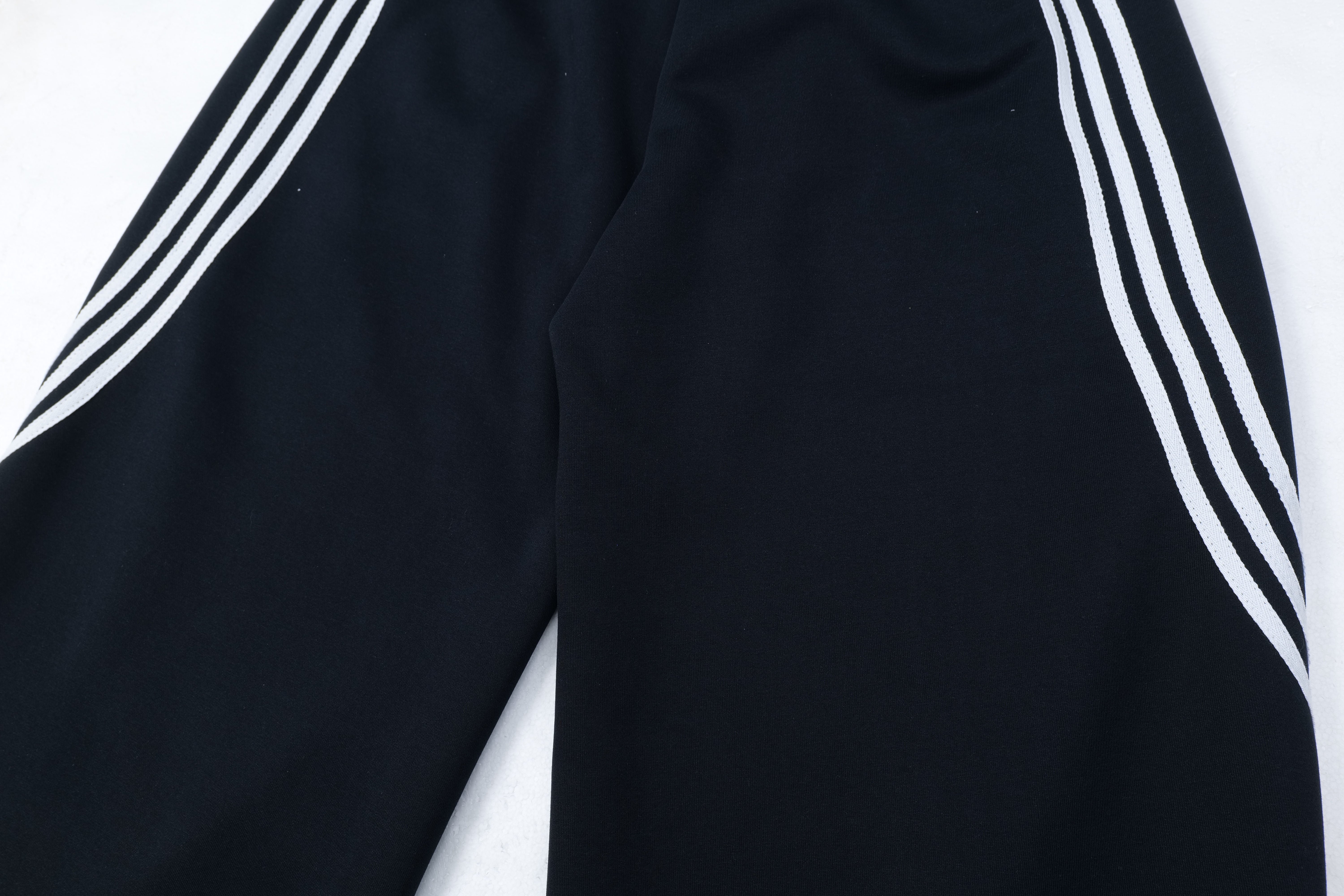 3-6-5.shop Curved Stripe Wide-Leg Track Pants