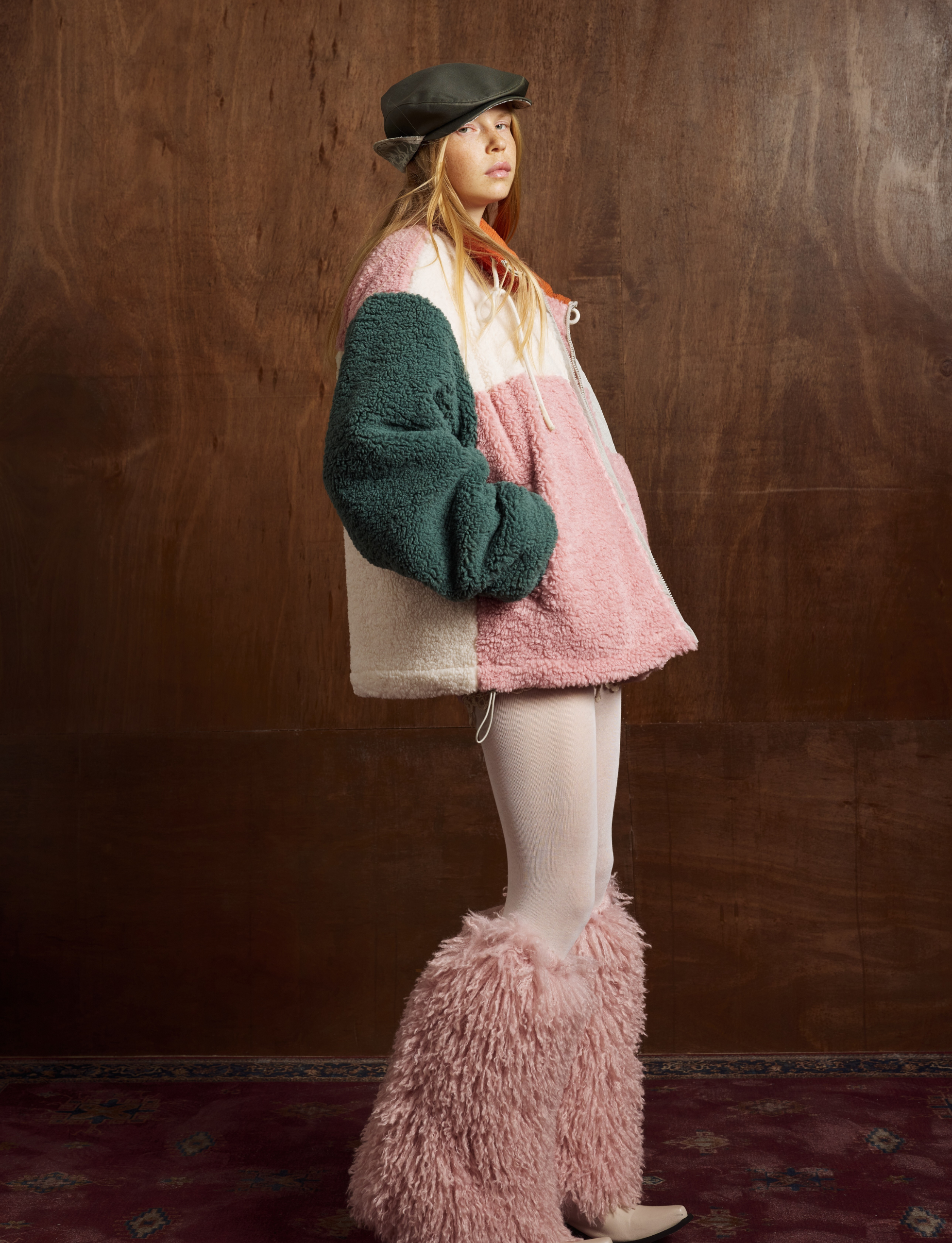 3-6-5.shop Colorblock Fleece Zip Jacket