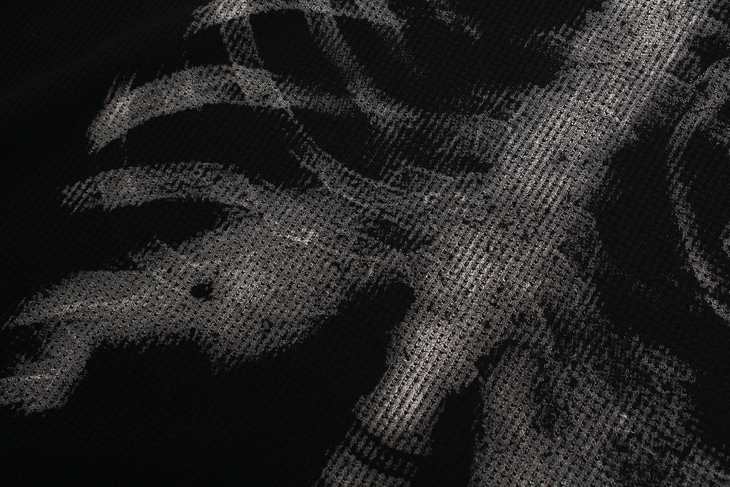 3-6-5.shop Skeleton Print Long Sleeve Tee