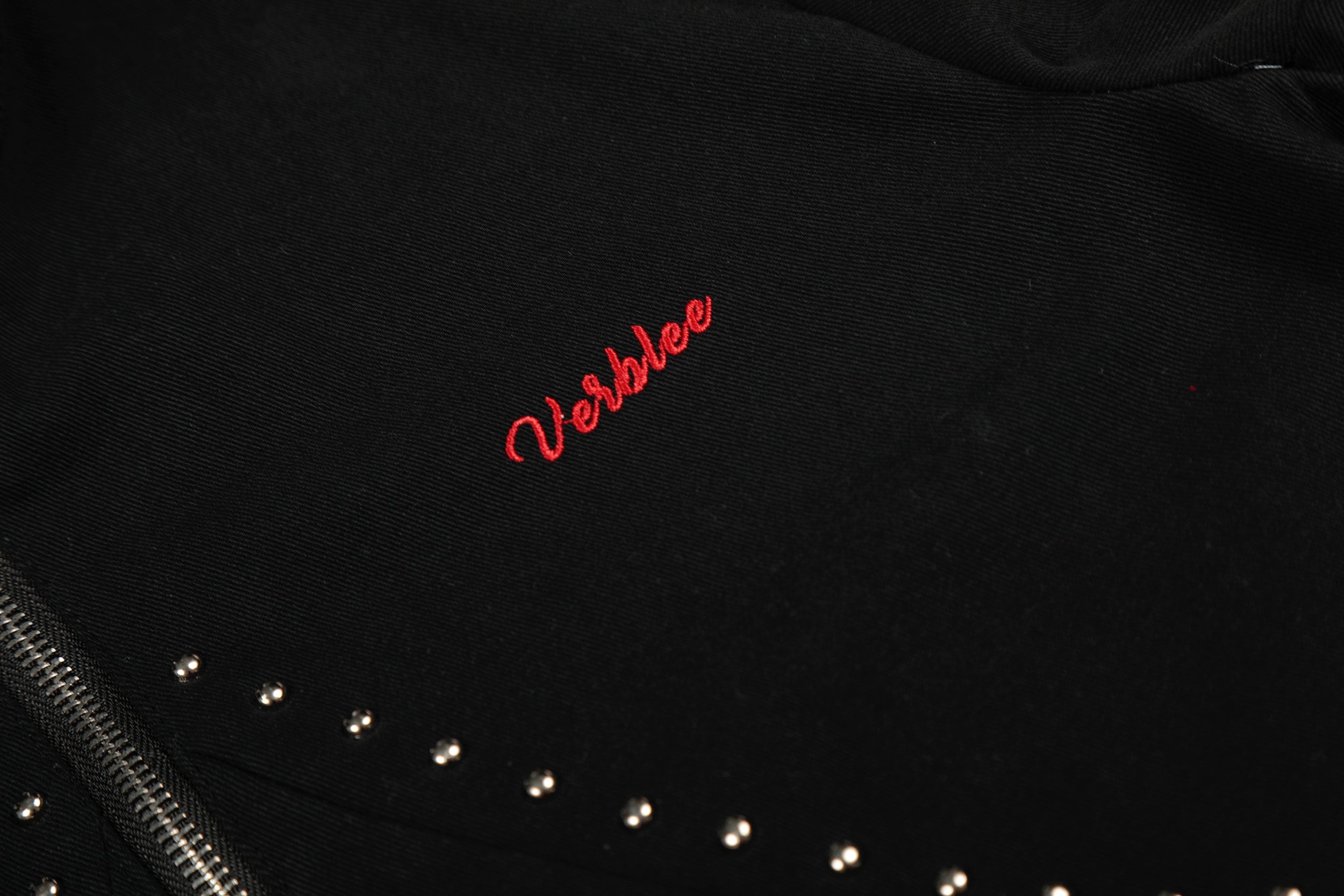 3-6-5.shop Rivet-Belted Cropped Rider Jacket