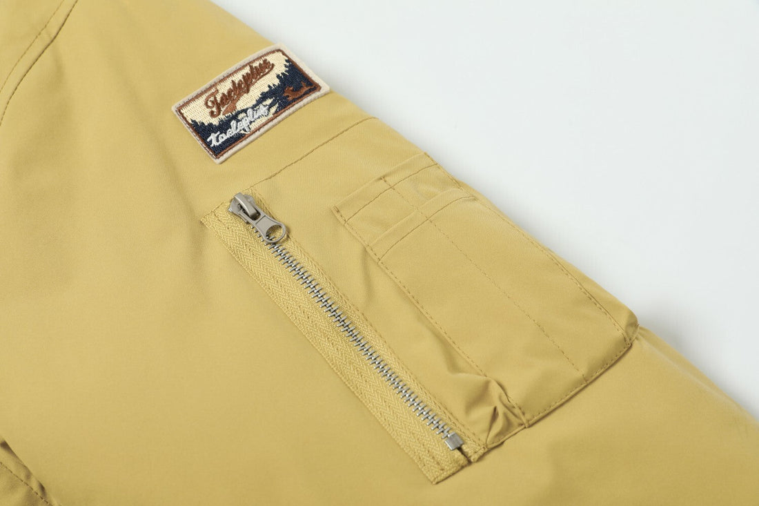 3-6-5.shop Aviation Patch Bomber Jacket