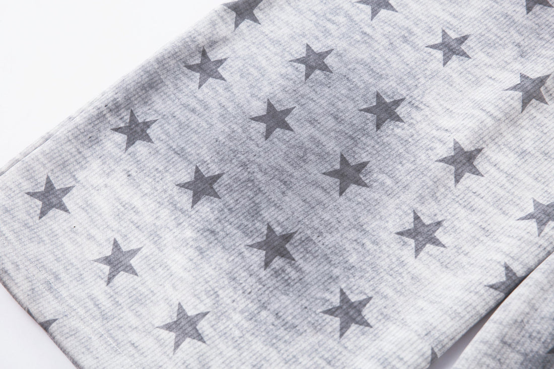 3-6-5.shop Star Stripe Wide-Leg Sweatpants