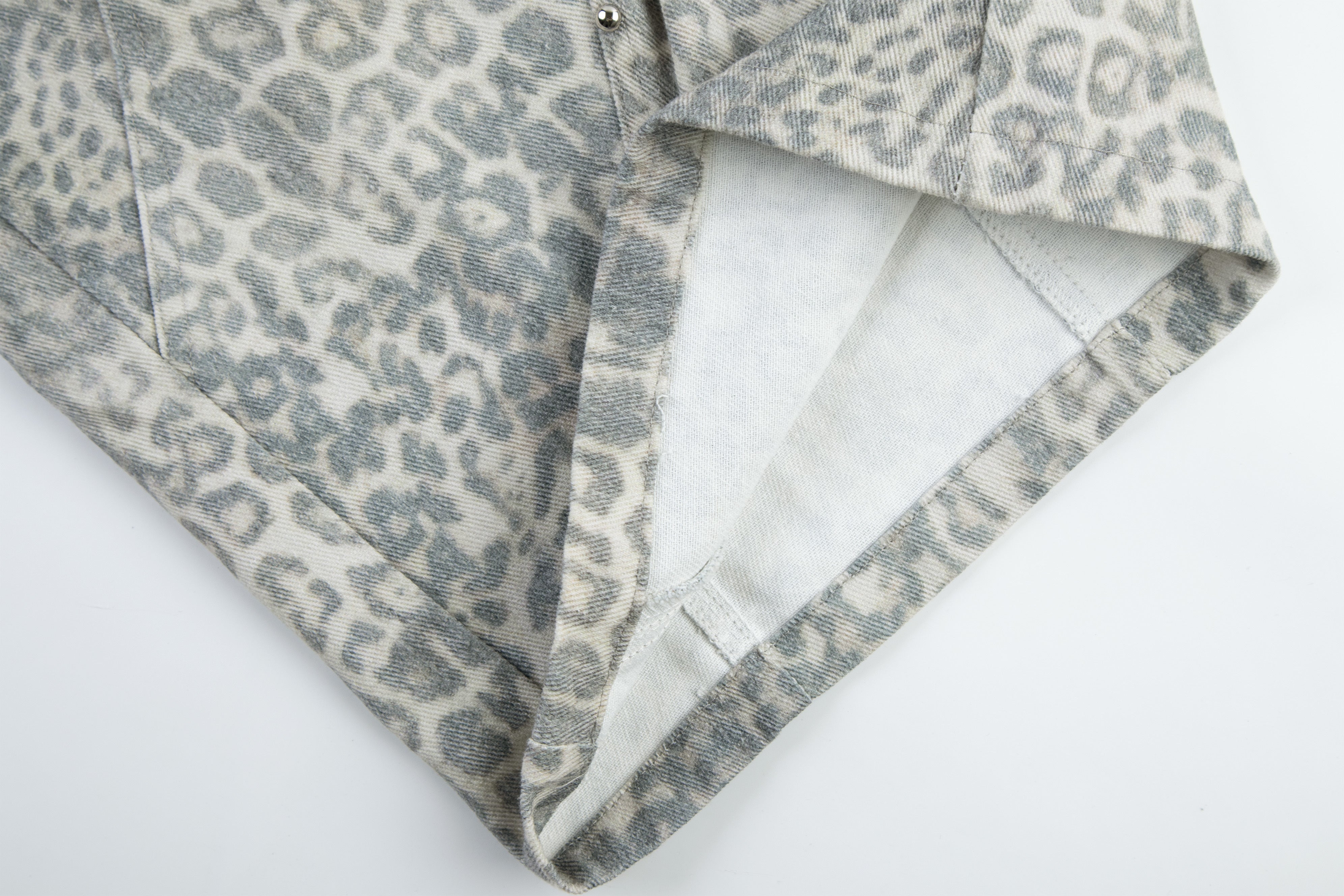 3-6-5.shop Leopard Utility Wide-Leg Pants