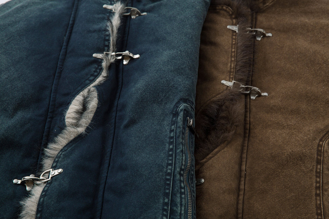 3-6-5.shop Toggle Fur-Lined Jacket