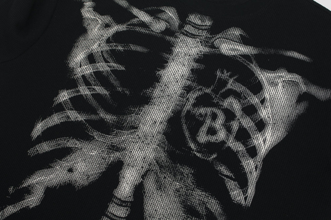 3-6-5.shop X-Ray Ribcage Graphic Tee