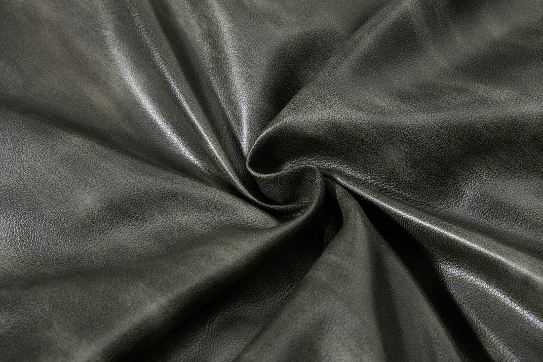 3-6-5.shop Faux Leather Bomber Jacket