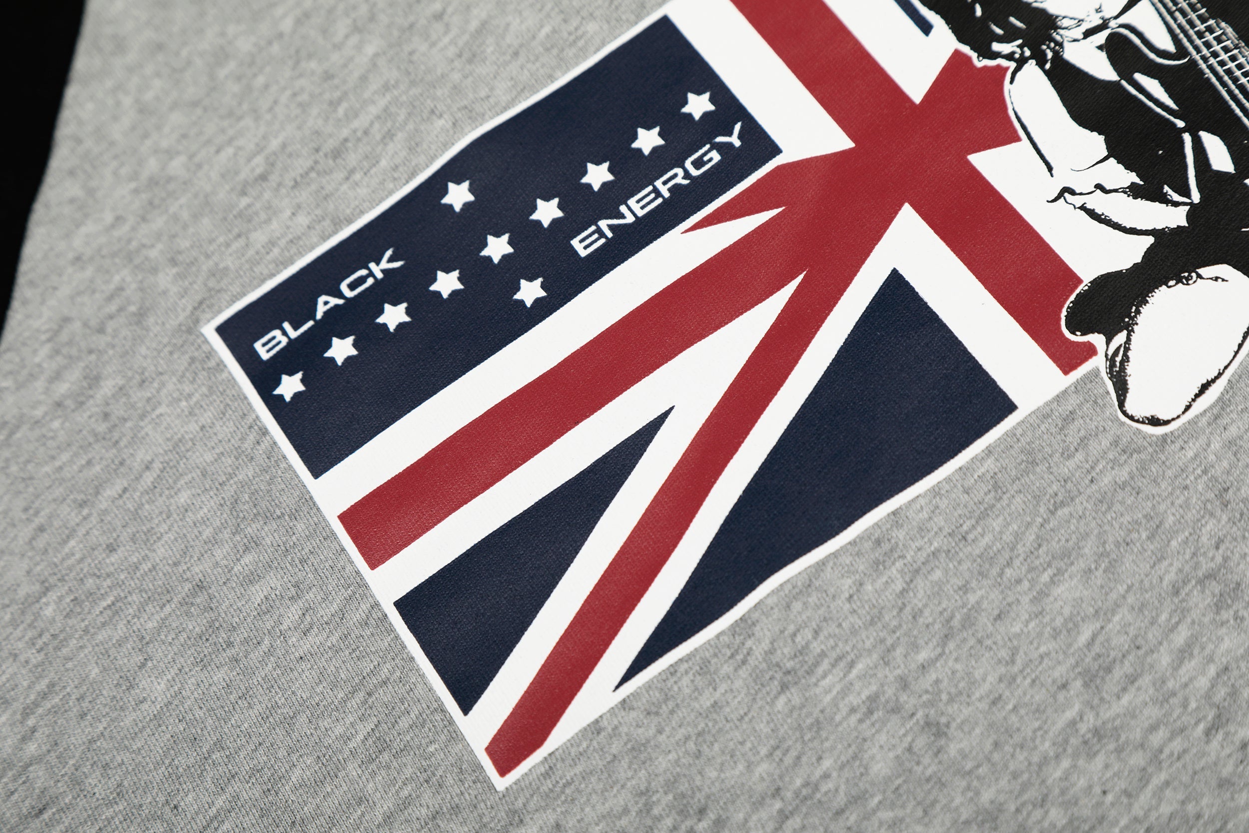 3-6-5.shop Union Flag Graphic Raglan Long Sleeve Tee