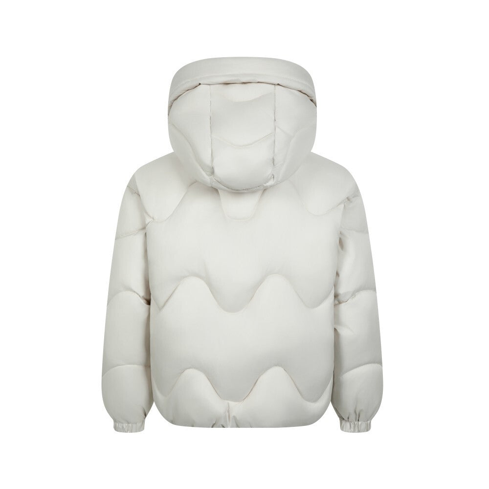 3-6-5.shop Wave-Stitch Puffer Jacket