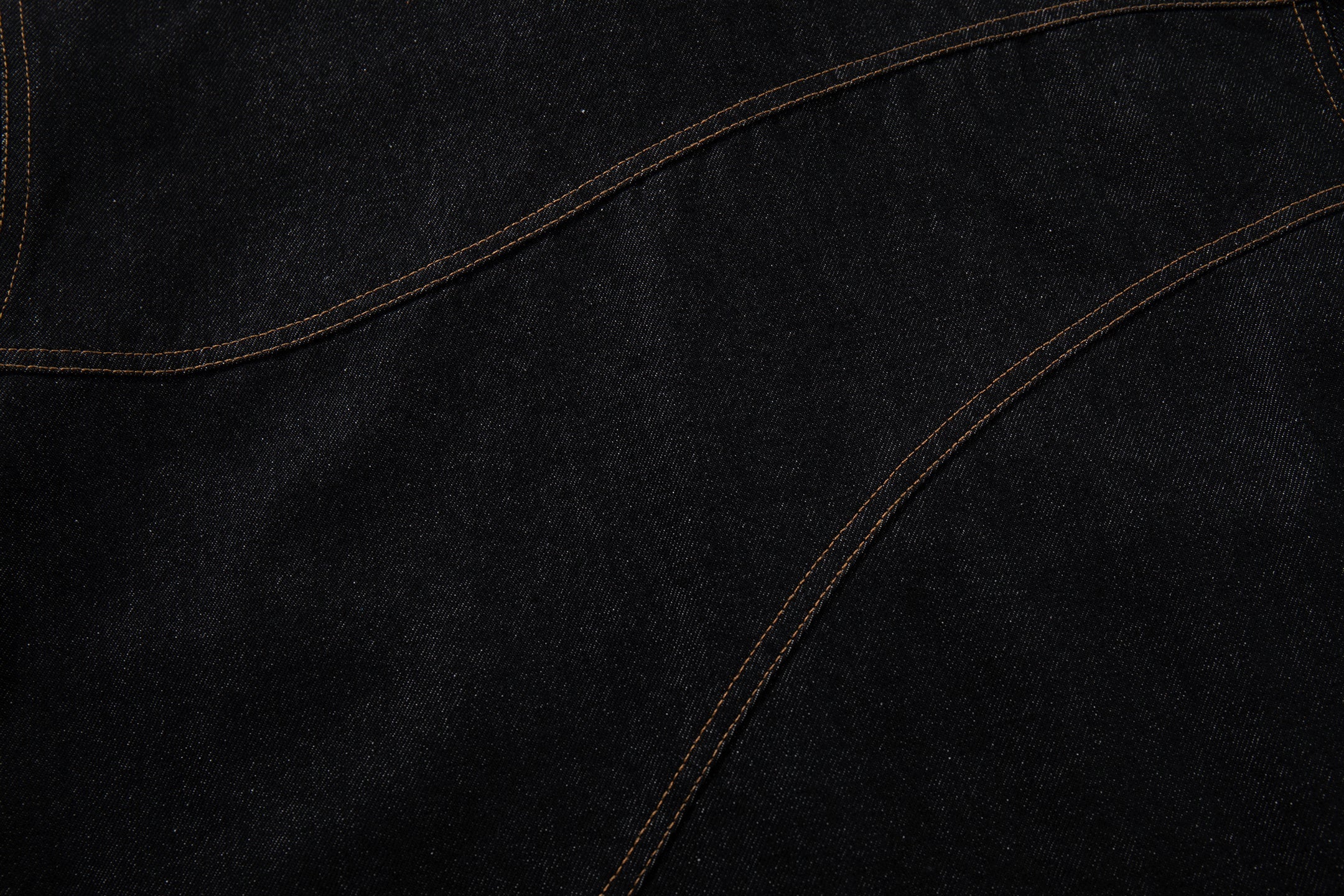 3-6-5.shop Curved Seam Denim Jacket