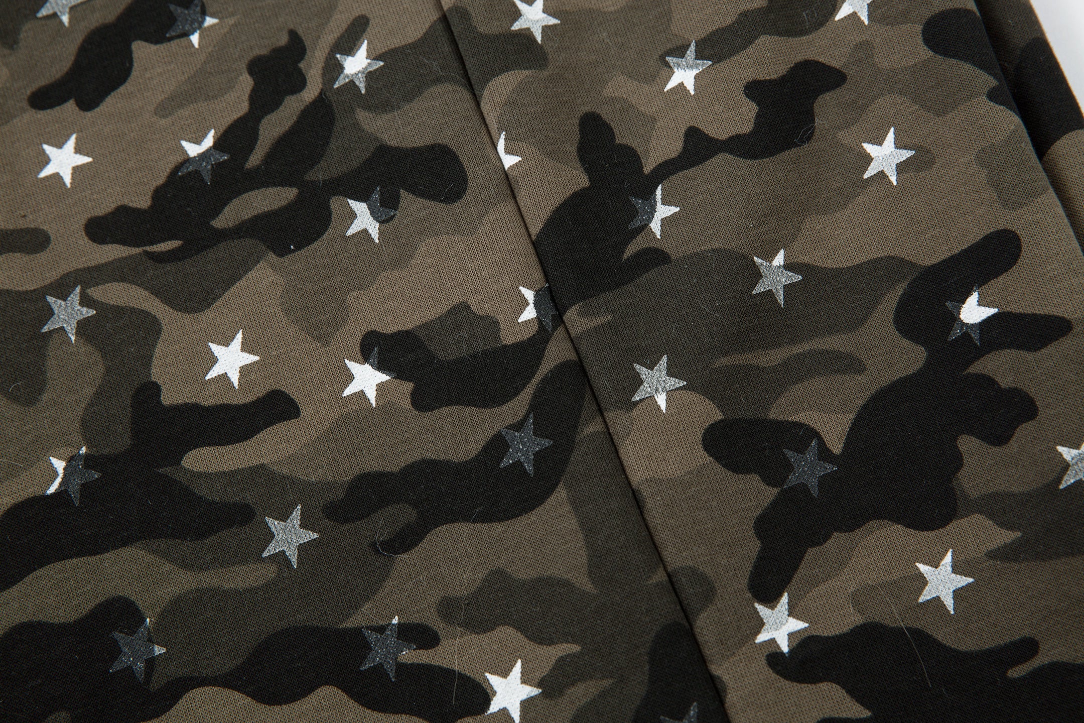 3-6-5.shop Star Camo Wide-Leg Sweatpants