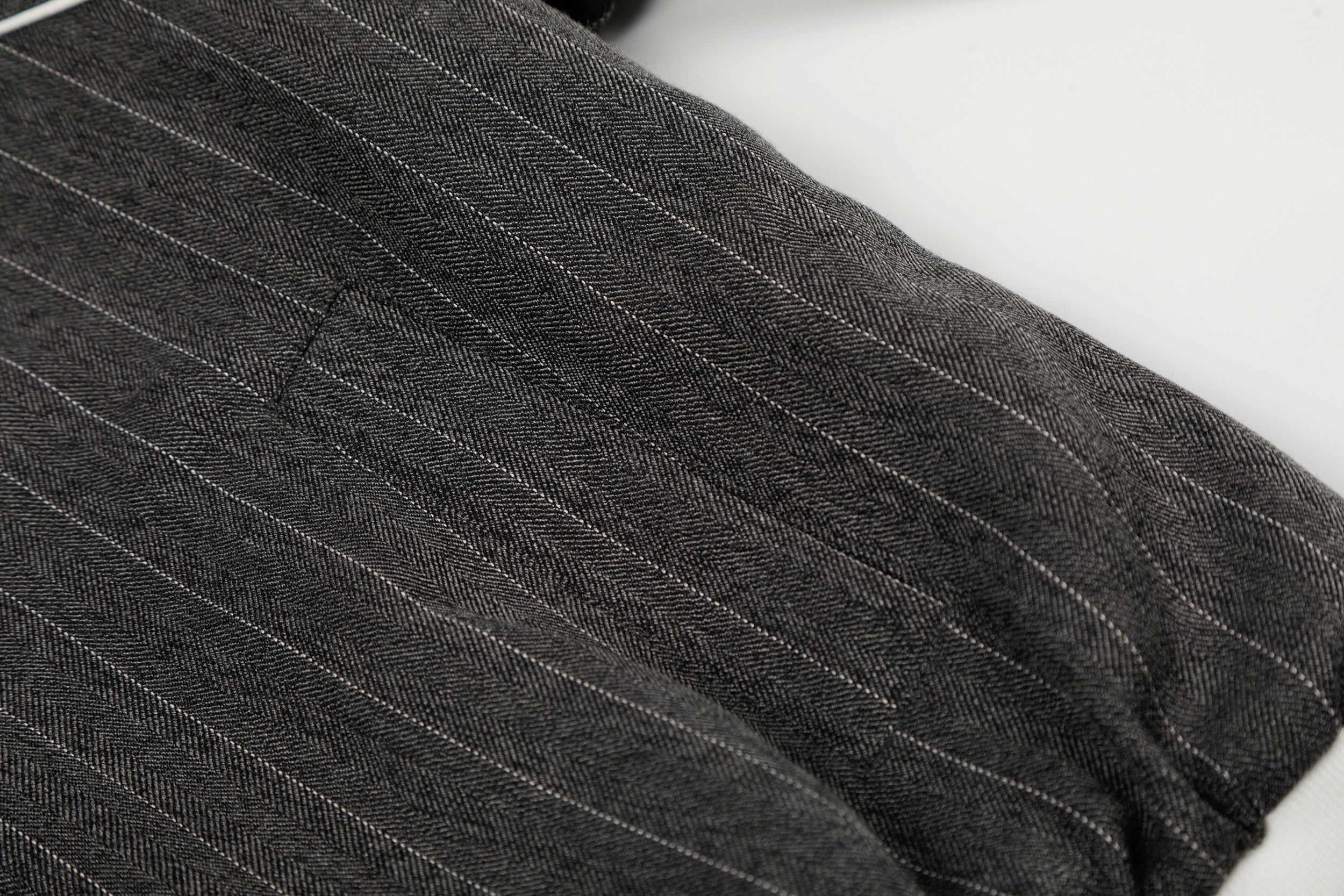 3-6-5.shop Pinstripe Track Zip Jacket