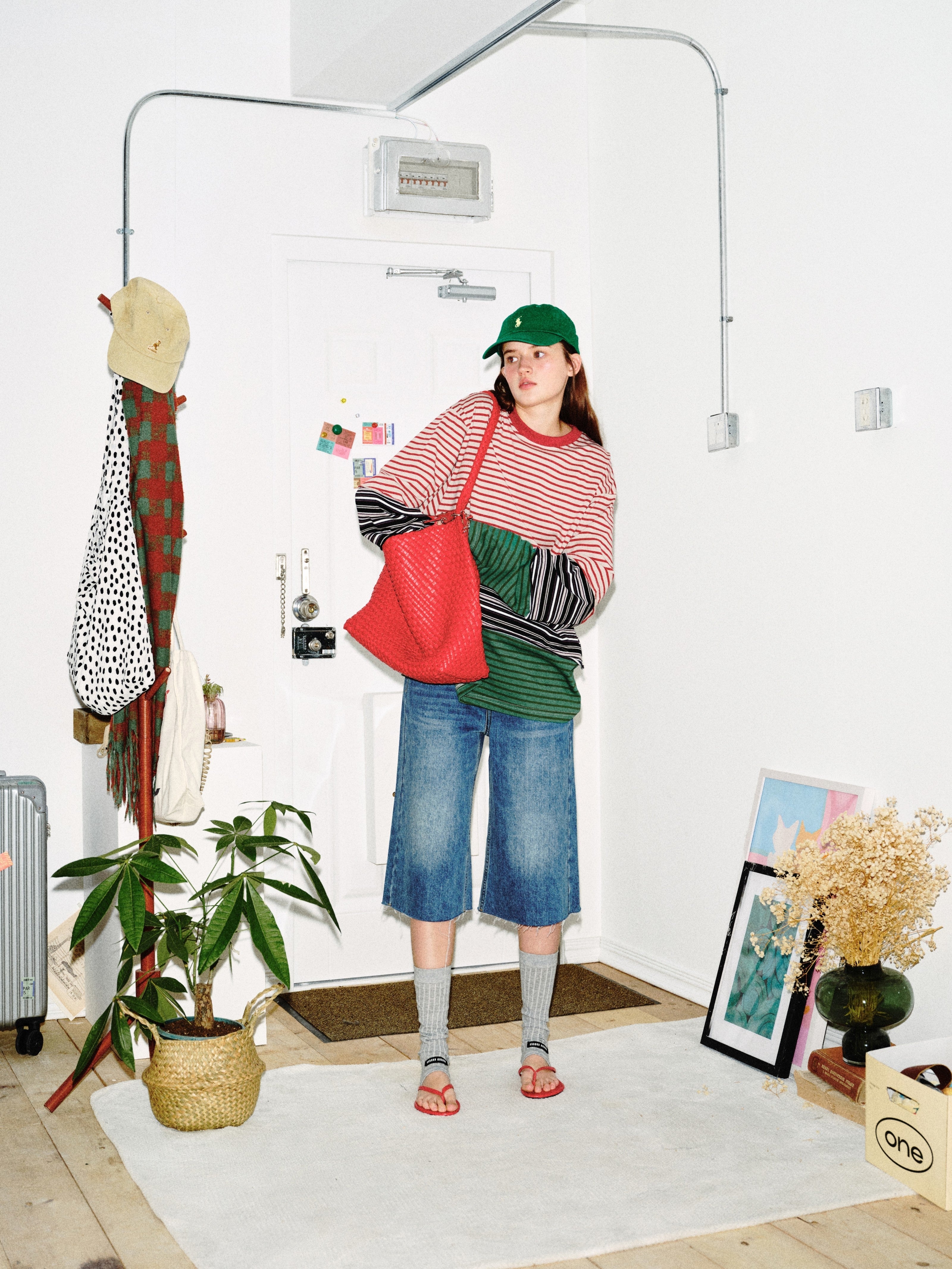 3-6-5.shop Striped Long Sleeve Tee