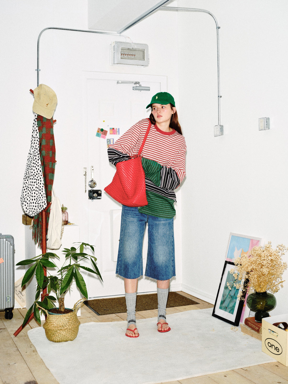 3-6-5.shop Striped Long Sleeve Tee