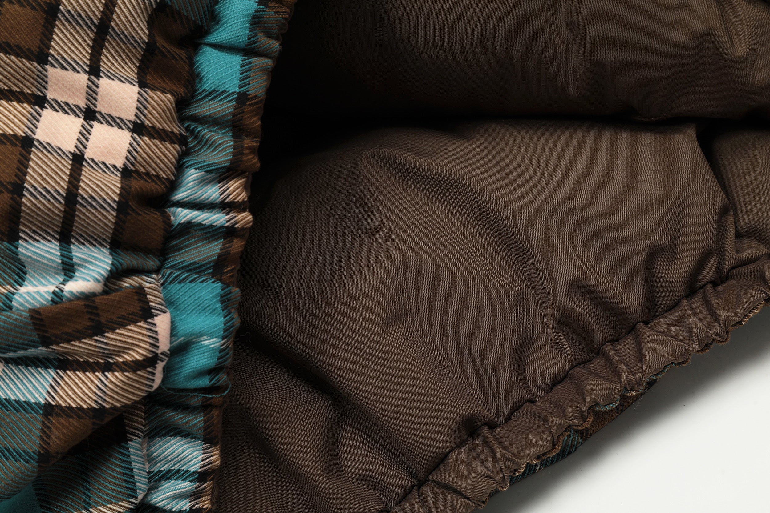 3-6-5.shop Reversible Plaid Puffer Jacket