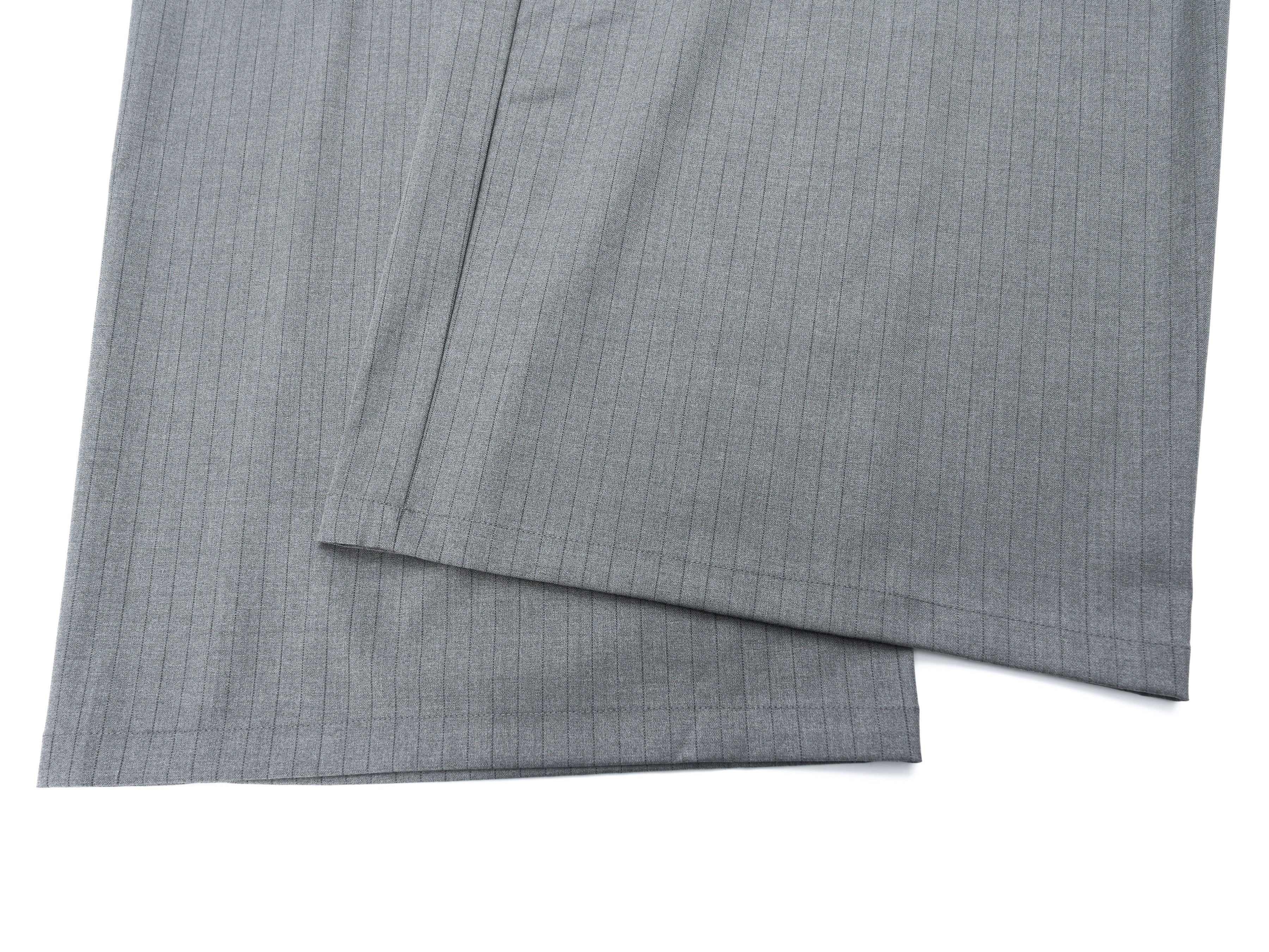 3-6-5.shop Dual-Button Pinstripe Wide-Leg Trousers