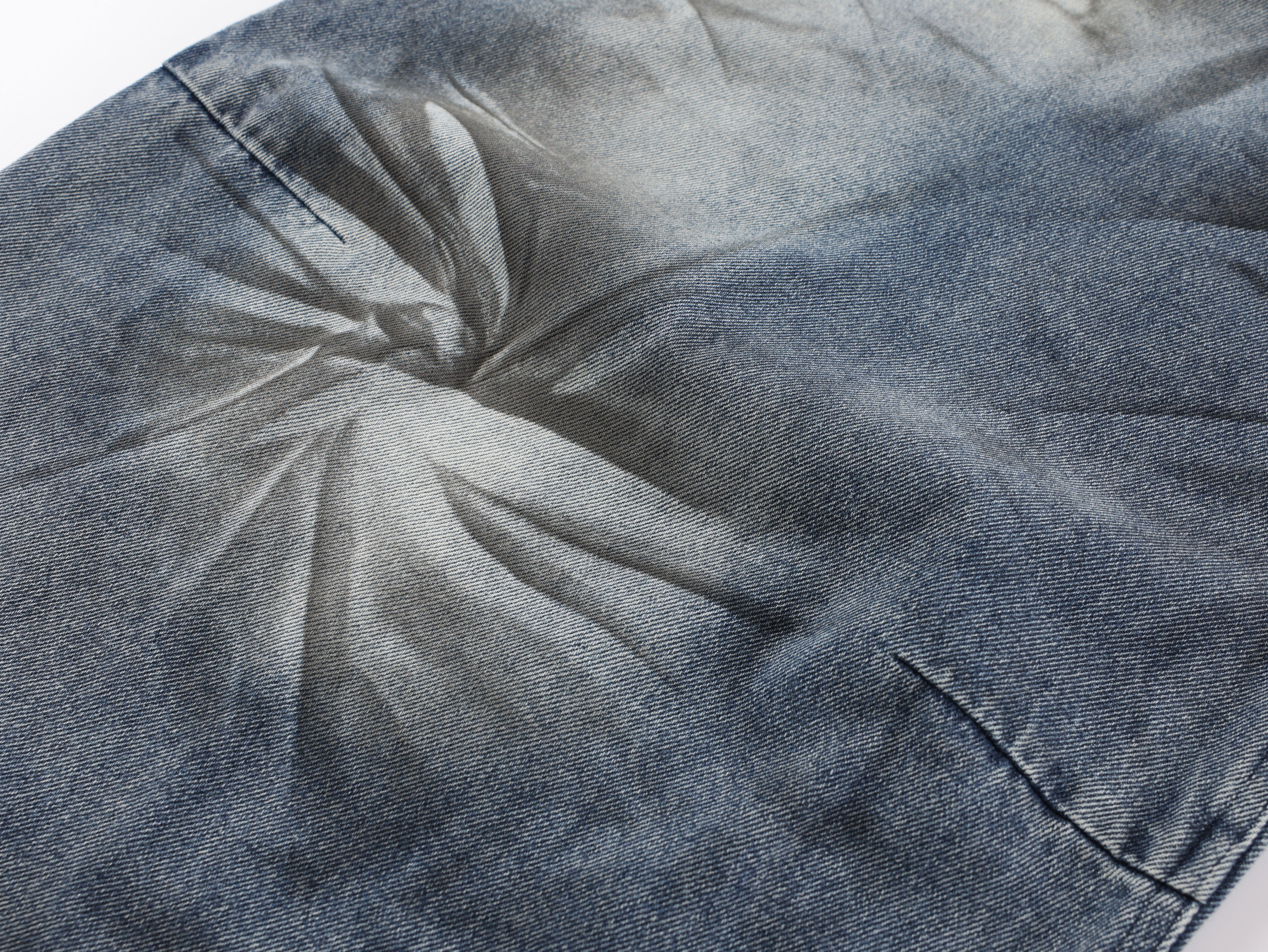 3-6-5.shop Wave-Wash Barrel Jeans