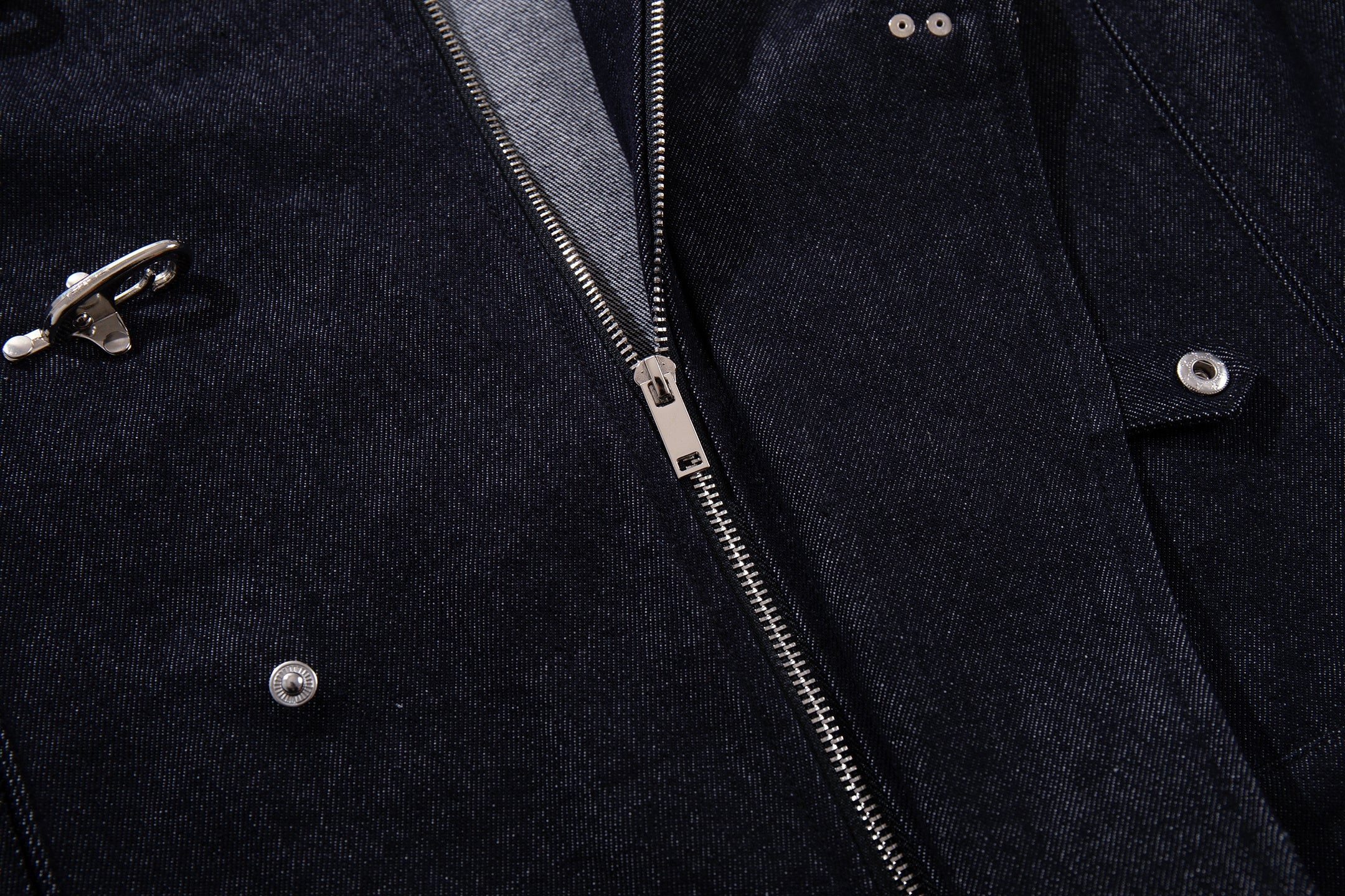 3-6-5.shop Buckle Detail Denim Jacket
