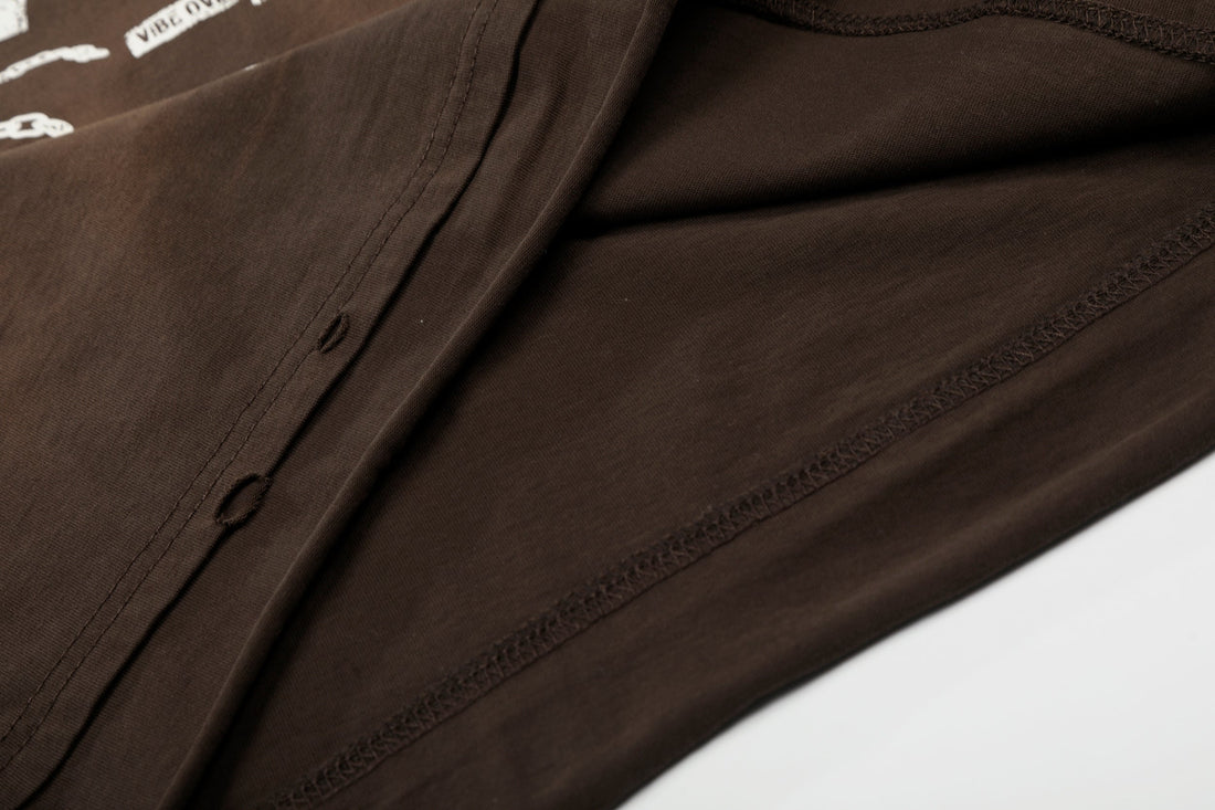 3-6-5.shop Layered Long Sleeve Graphic T-Shirt