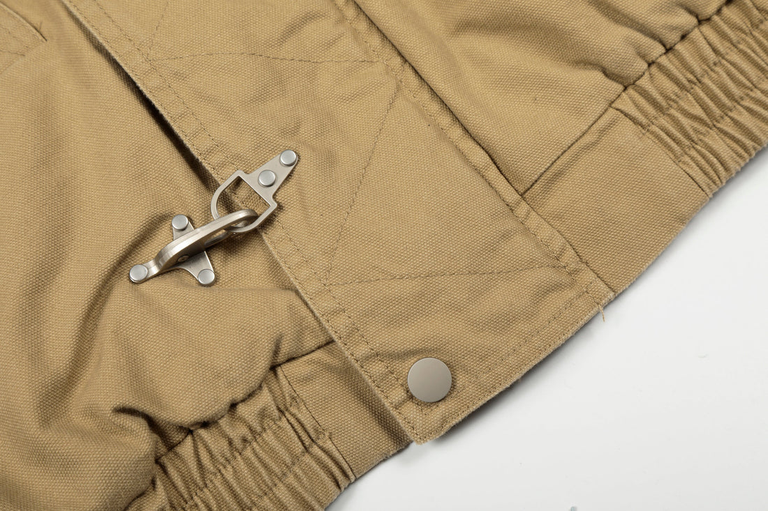 3-6-5.shop Toggle Sherpa Bomber Jacket