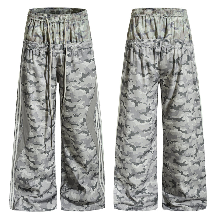 3-6-5.shop Camo Mesh Track Pants