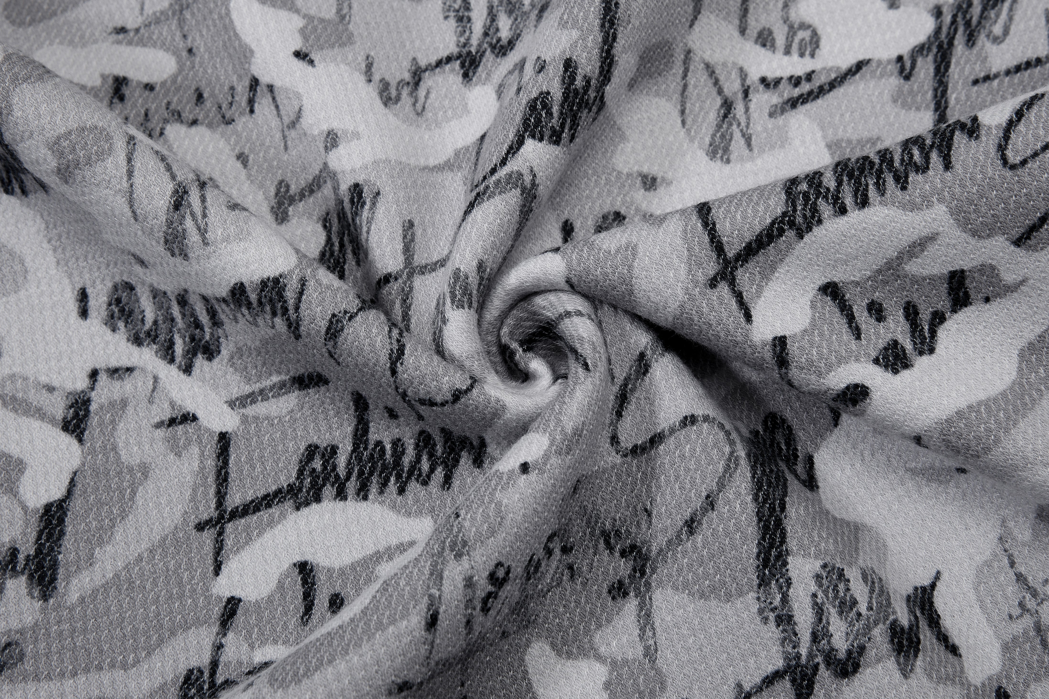 3-6-5.shop Camo Script Wide-Leg Pants