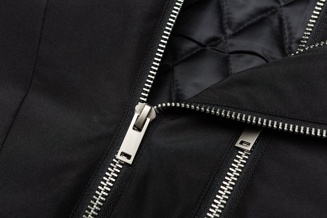 3-6-5.shop Dual-Zip Tech Puffer Jacket