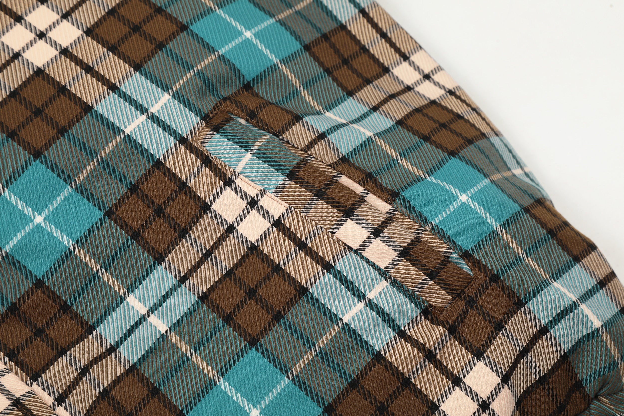 3-6-5.shop Reversible Plaid Puffer Jacket
