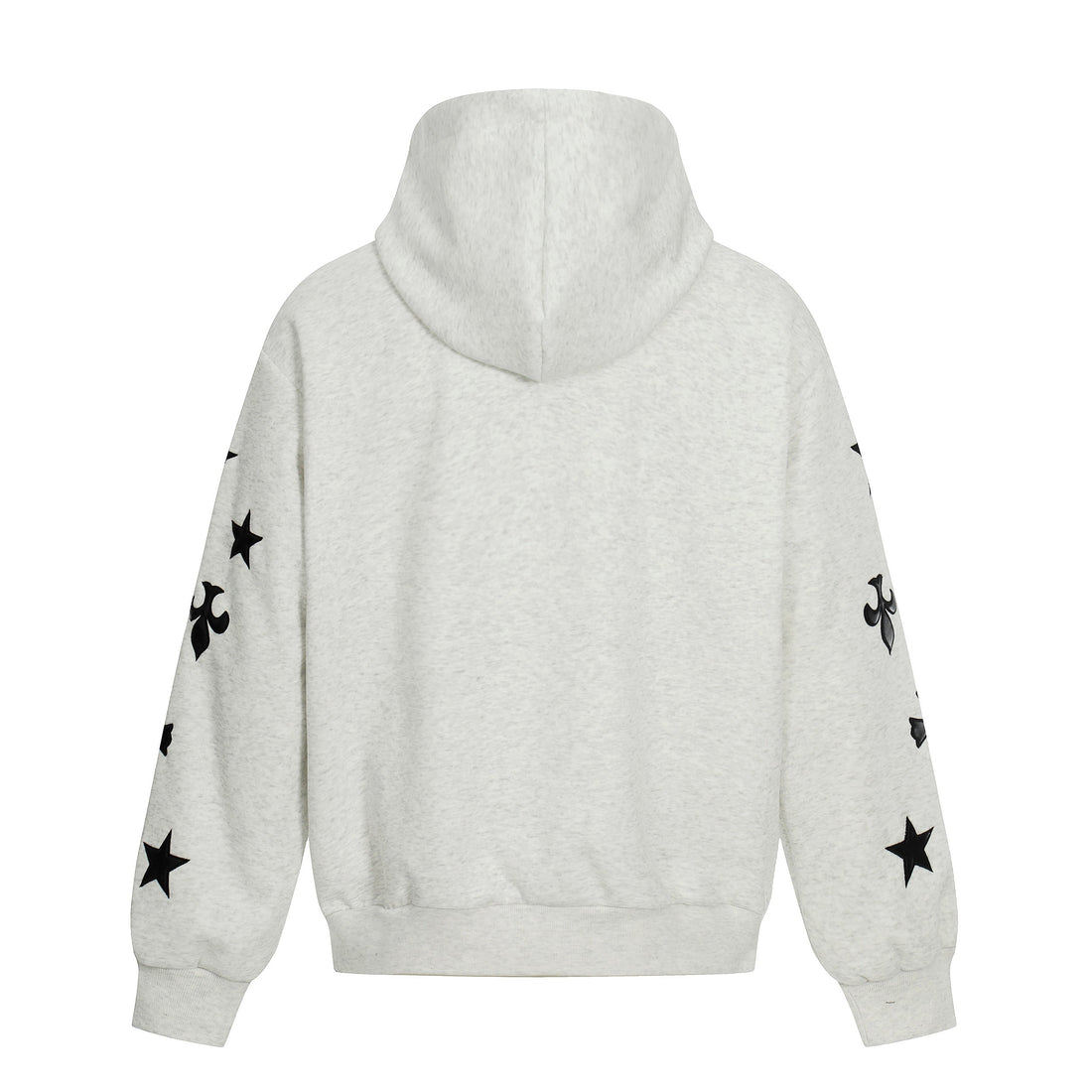 3-6-5.shop Cross Emblem Zip Hoodie