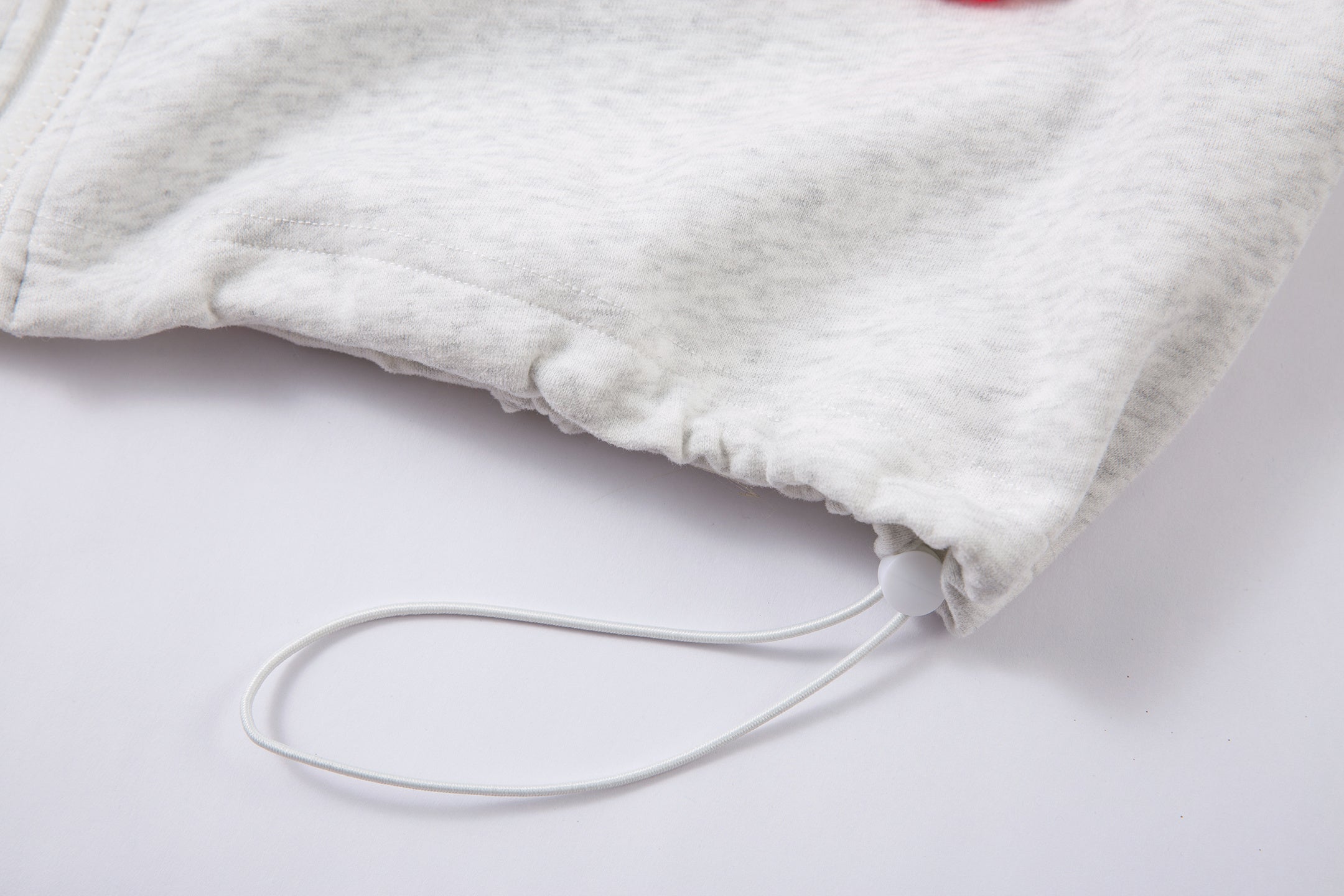 3-6-5.shop Color-Block Scarf Hooded Zip Jacket