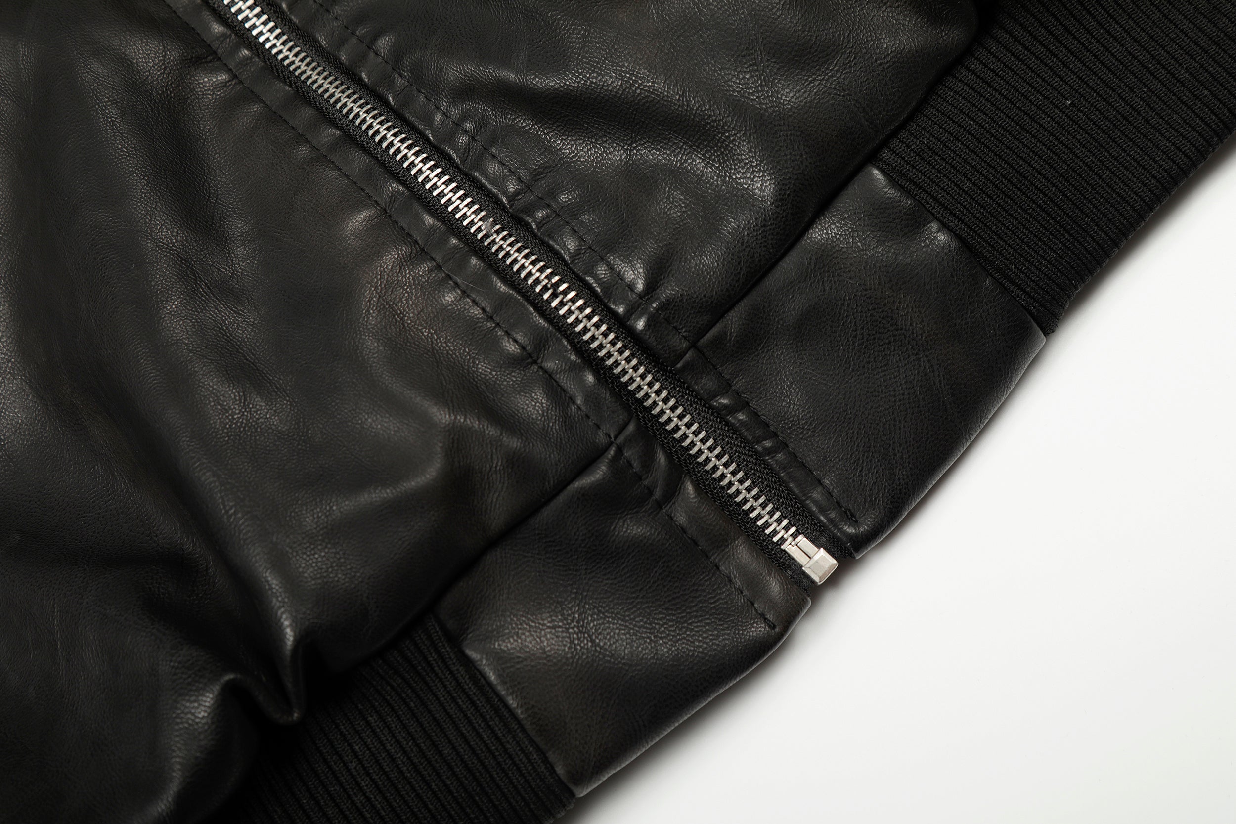 3-6-5.shop Vintage Graphic PU Hoodie Jacket