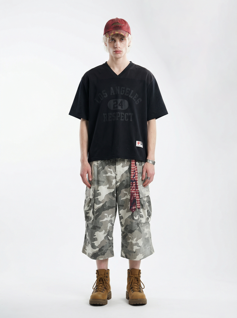 3-6-5.shop Los Angeles Respect V-Neck Tee