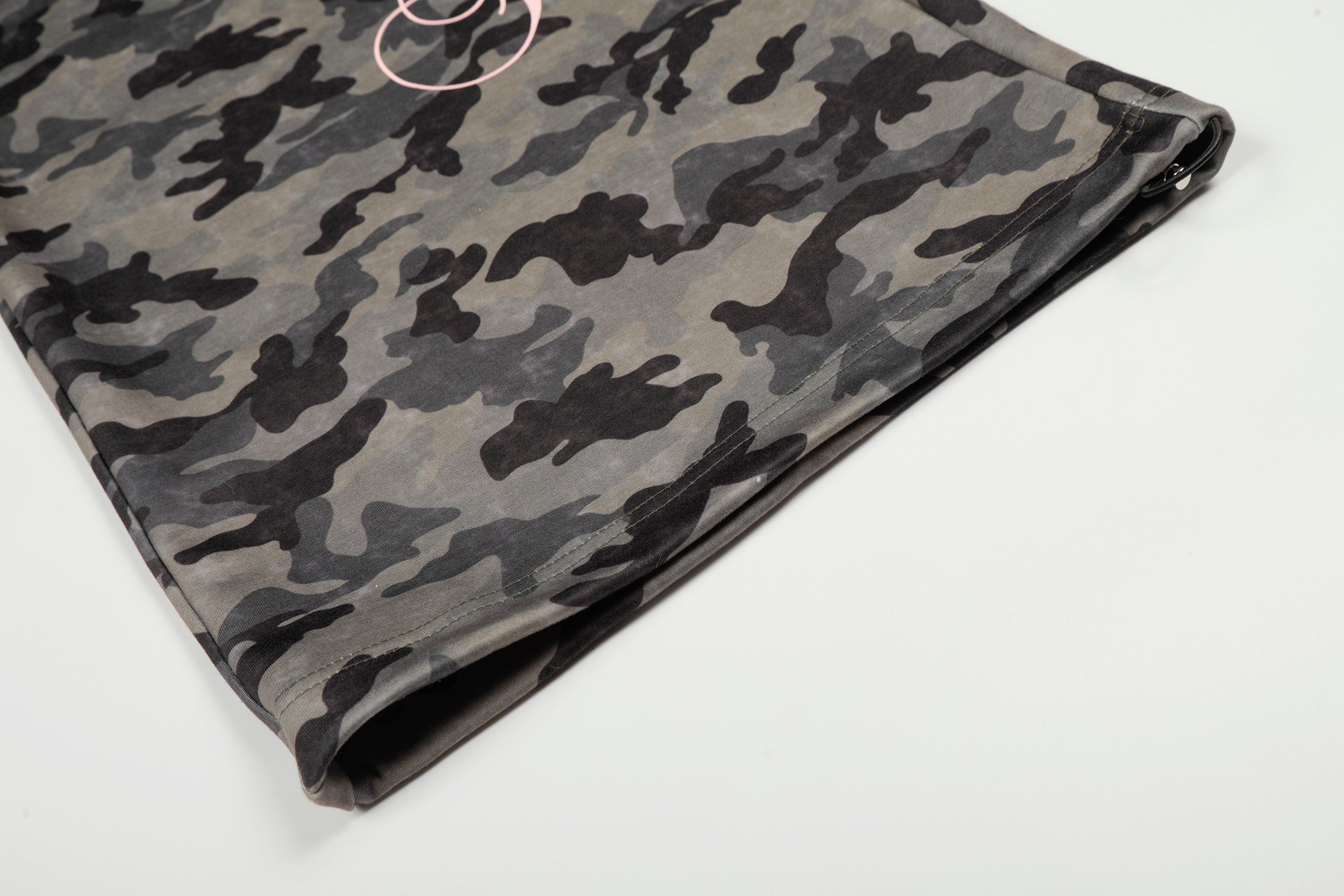 3-6-5.shop Camo Faux Fur Trim Pants