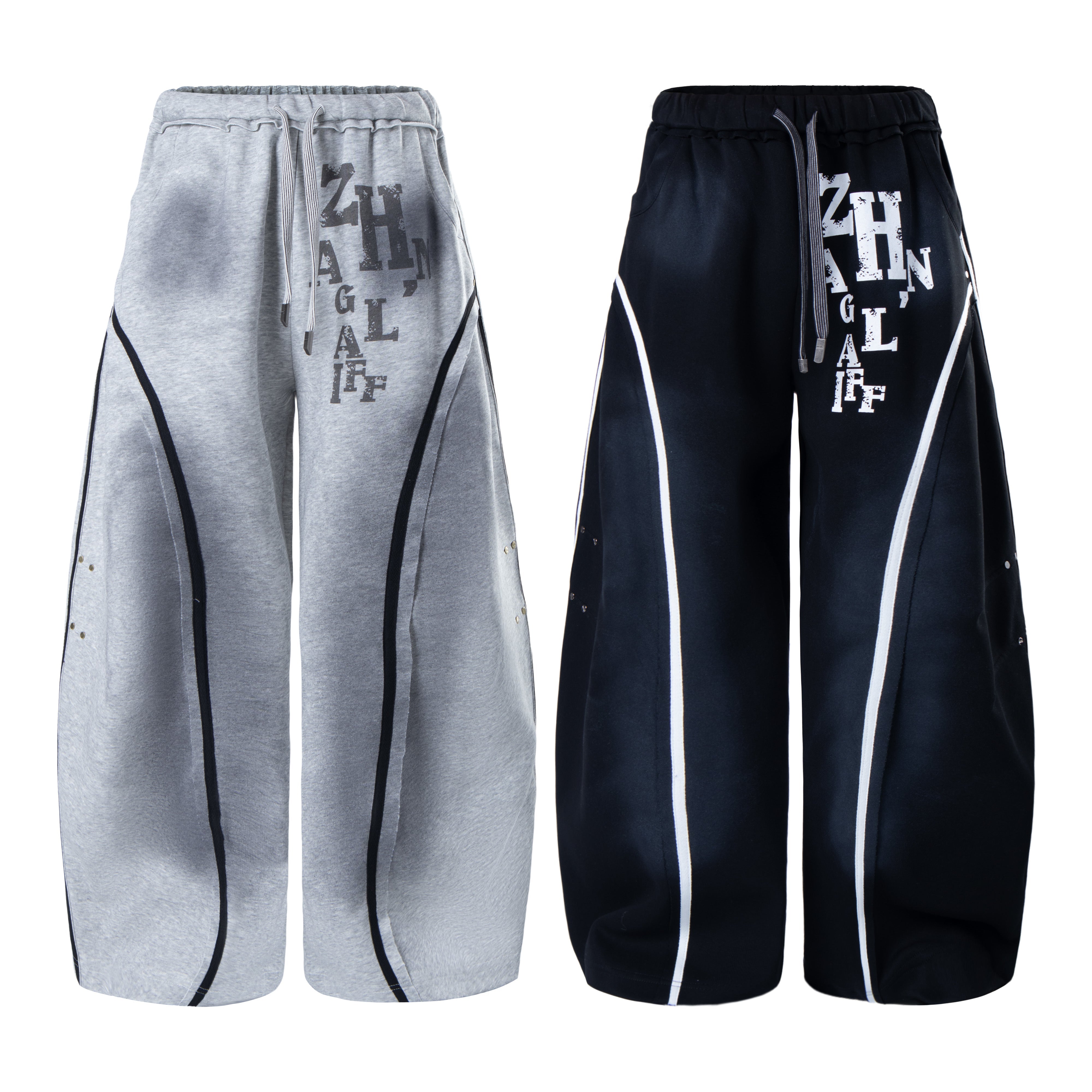 3-6-5.shop Curved Panel Sweatpants