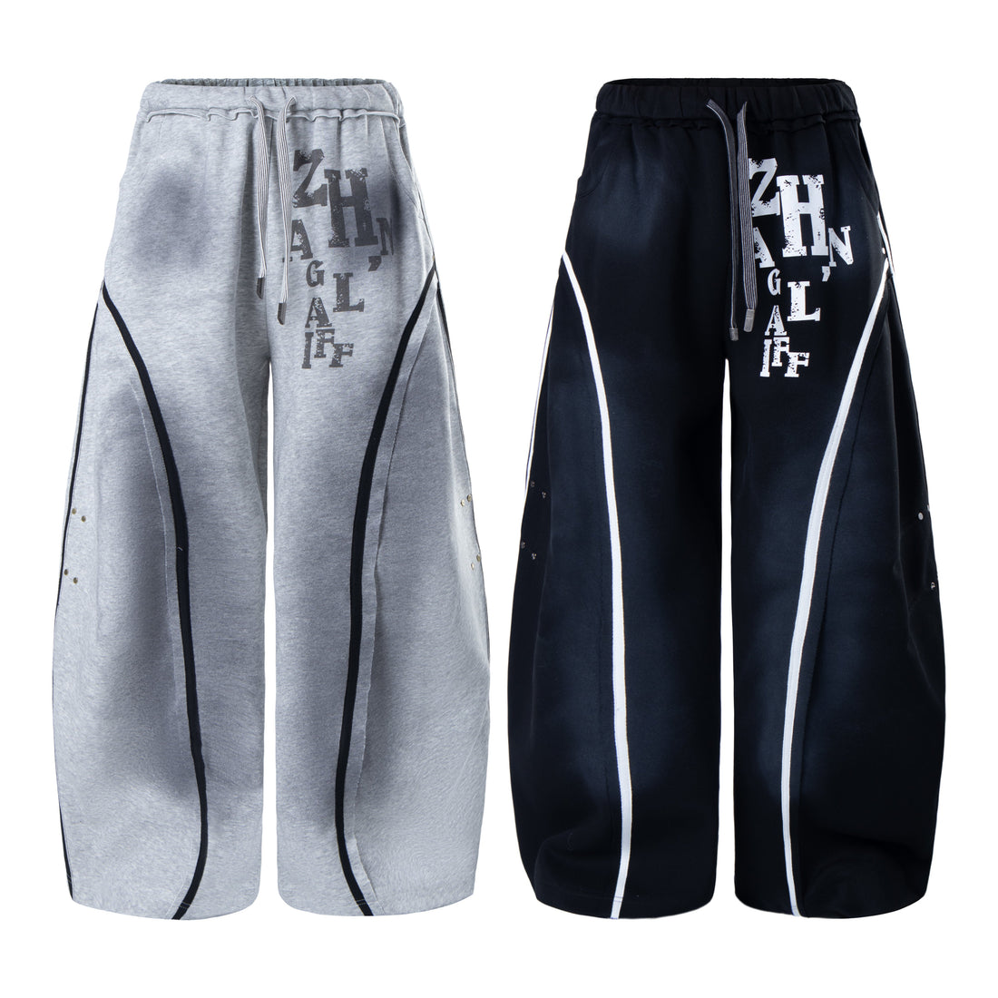 3-6-5.shop Curved Panel Sweatpants