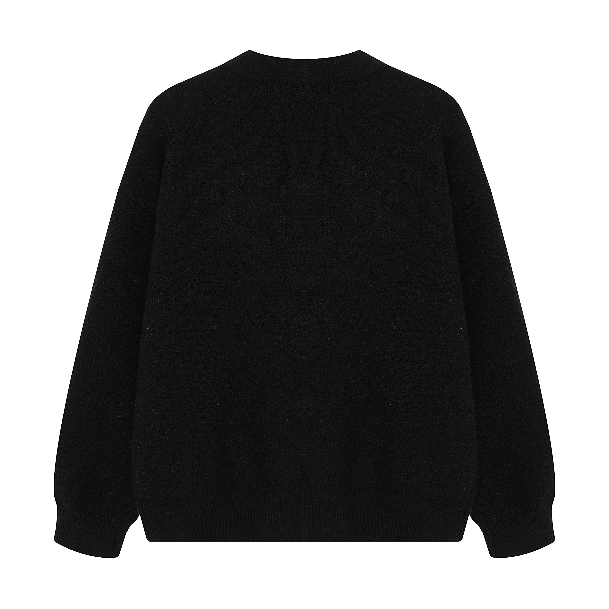3-6-5.shop Classic Retro Patch Knit Cardigan
