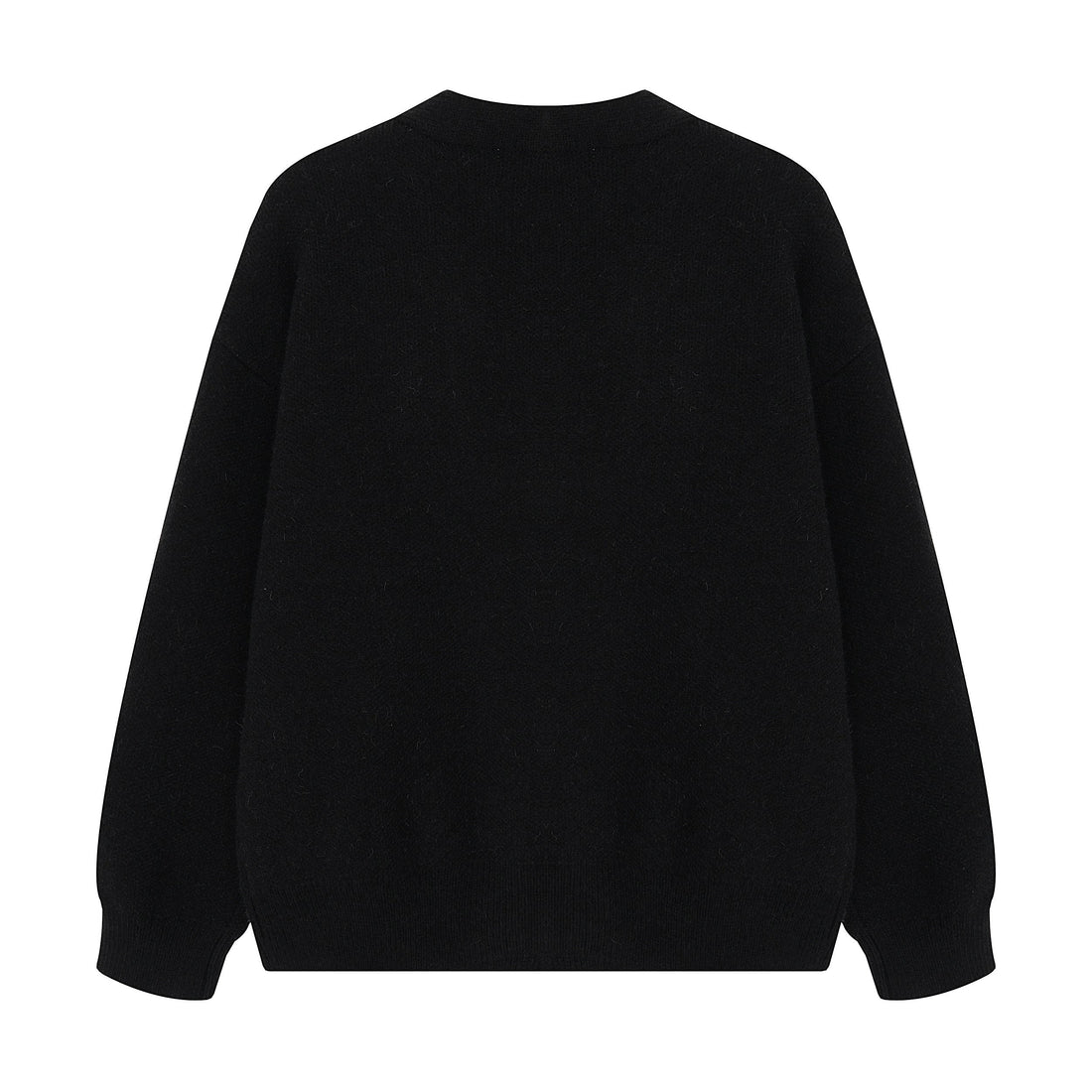 3-6-5.shop Classic Retro Patch Knit Cardigan