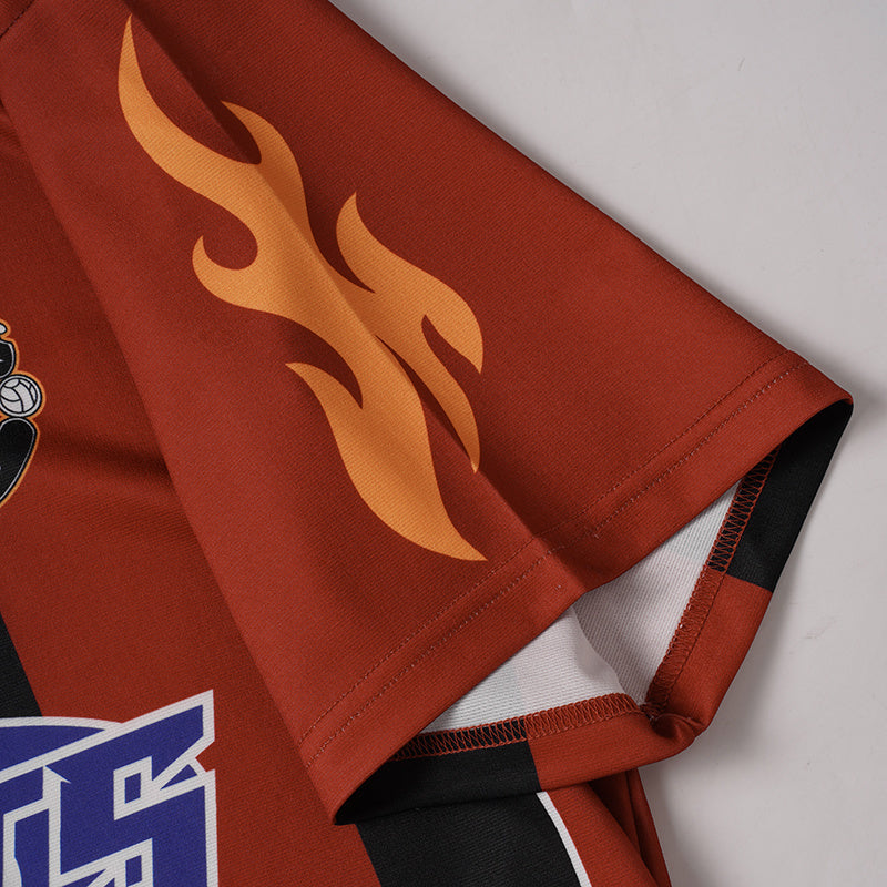 3-6-5.shop Flame Stripe Number Performance Jersey